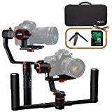 Feiyu a2000 Dual Grip Handle Kit 3 Axis Handheld Gimbal Stabilizer for Mirrorless and DSLR Camera