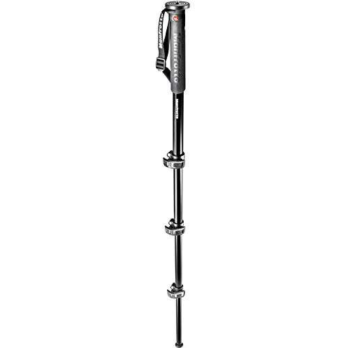 680B Manfrotto Photo Compact Monopod Black witth 678 Monopod Universal Folding Base