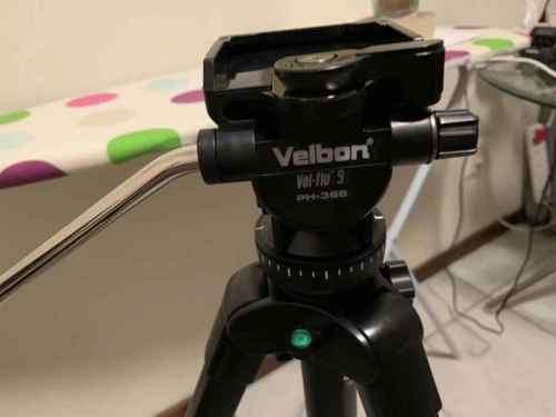 Velbon PH-368 Vel-Flo 9 Video Tripod