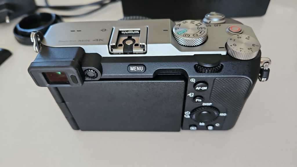 Sony Alpha a7C Mirrorless Digital Camera with a protection cage- DEMO Unit