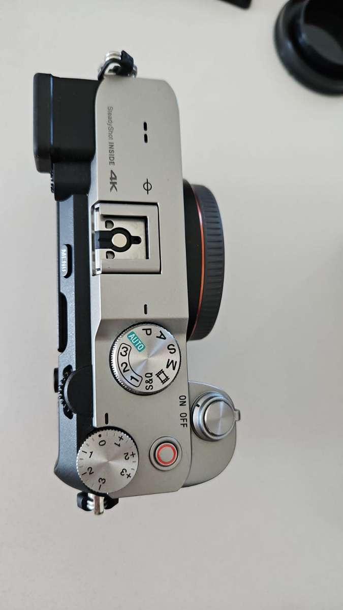 Sony Alpha a7C Mirrorless Digital Camera with a protection cage- DEMO Unit