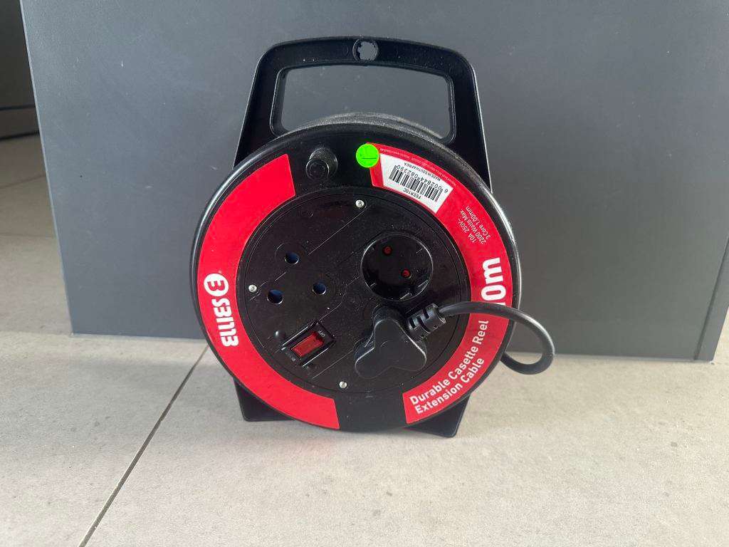 3-Way 10m Durable extension cable cords