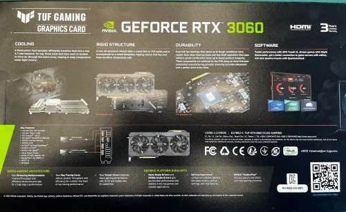 Asus TUF RTX 3060 O12G GAMING