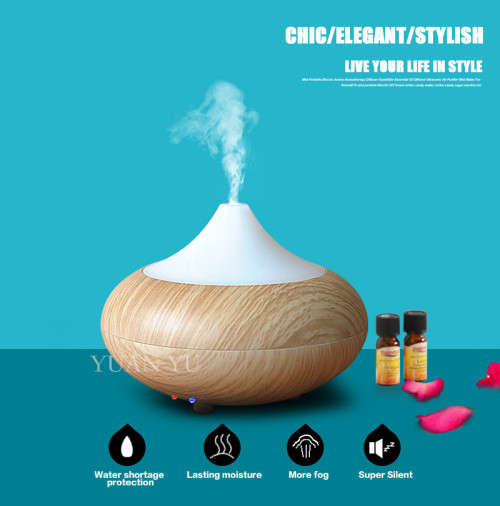 Home Air Aromatherapy Humidifier Ultrasonic Automatic Mini Led / Oil Aroma Diffuser