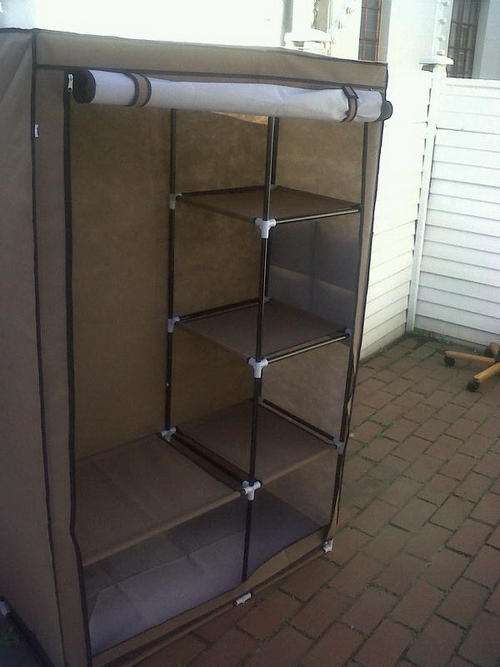 Bushcaddy camping storage unit / portable cupboard