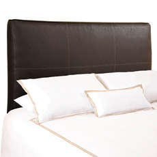 BALI mocca brown designer headboard and 2 x bed pedestals