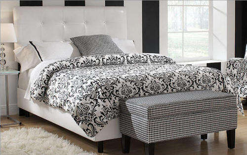 GIOVANNI crisp white designer headboards - save thousands