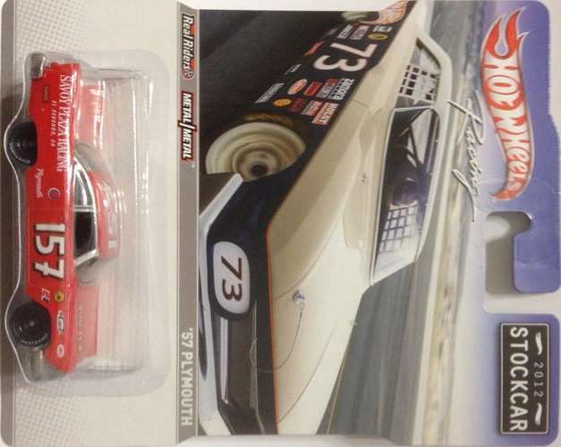 Hot Wheels - Racing - 2012 Stockcar - '57 Plymouth