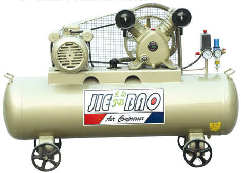 belt driven 3hp 120litre cast iron 2 cylinder 12.5 bar compressor and air accessories