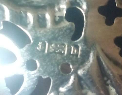 HALLMARKED STERLING SILVER BON BON DISH