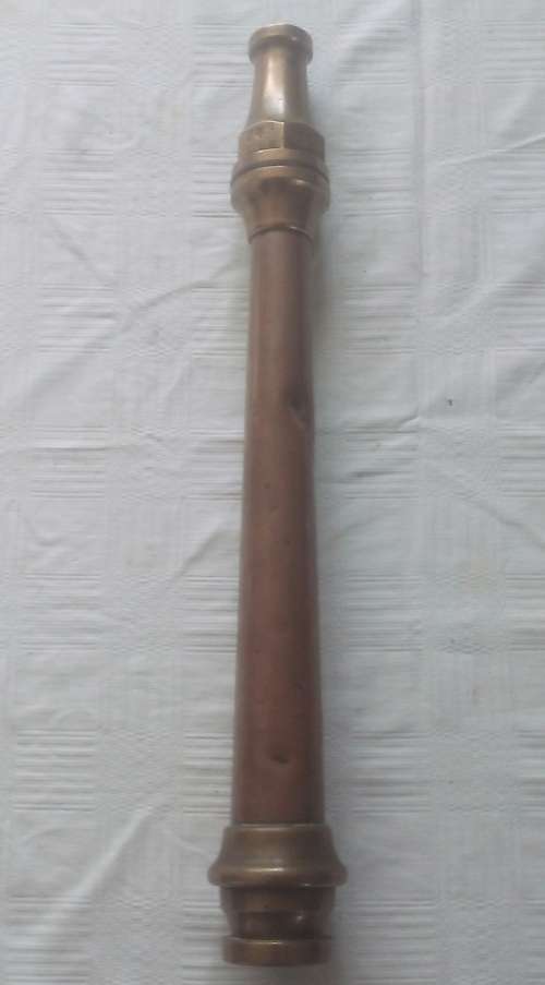 VINTAGE FIREMANS HOSE NOZZLE