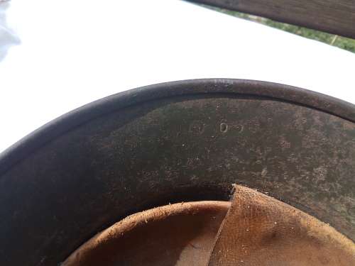 GERMAN HELMET STAMPED LS 66