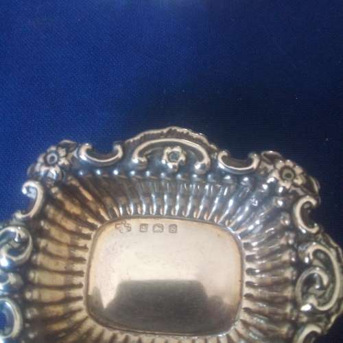 HALLMARKED STERLING SILVER SET OF DISHES