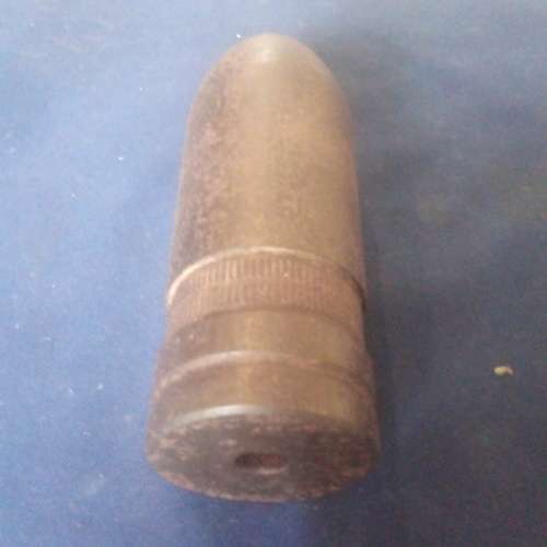 INERT ILLUMINATION MORTAR CASING, PROJECTILE AND BULLET BELT