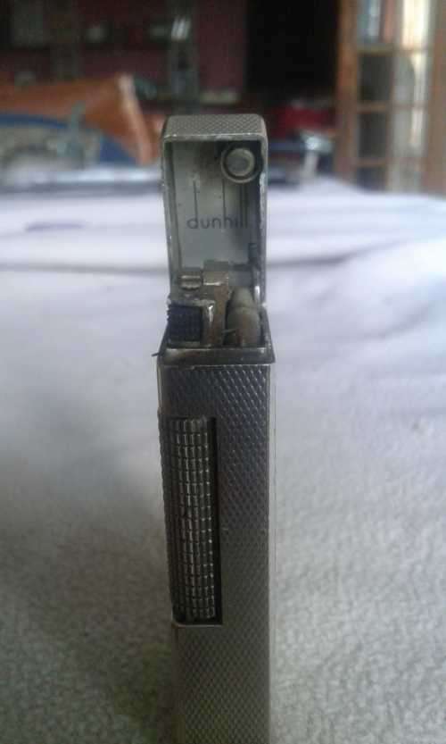 2x Rollagas Dunhill lighters. Swiss made.