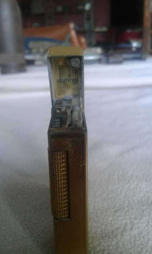 2x Rollagas Dunhill lighters. Swiss made.