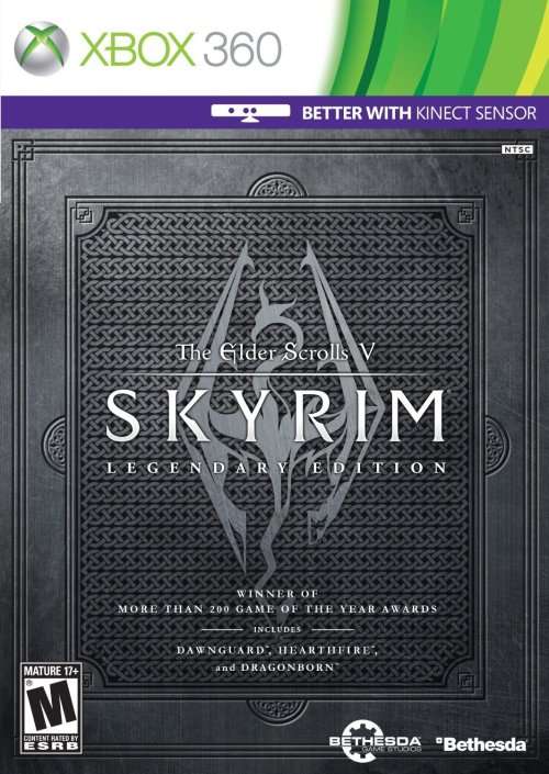 Skyrim Legendary Edition (Xbox 360)