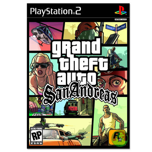 Grand Theft Auto San Andreas (PS2)