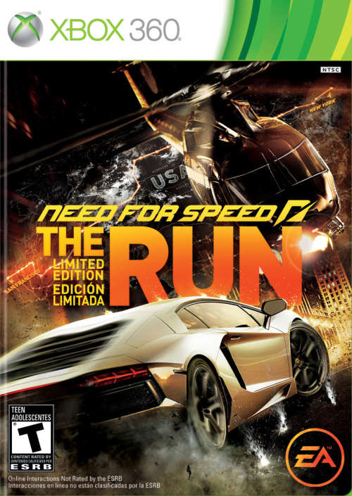 Need For Speed The Run (Xbox 360)