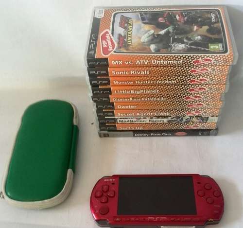 PSP Bundle Plus 10 Games!