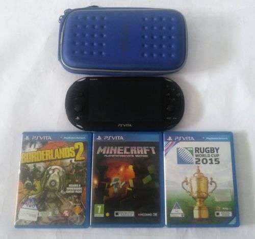 PS VITA Slim Console + 3 Games! (PS Vita)