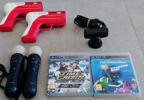Playstation 3 Move Bundle + 2 Games (PS3)