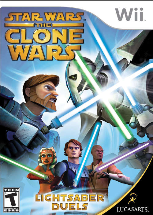 Star Wars The Clone Wars Lightsaber Duels (Wii)
