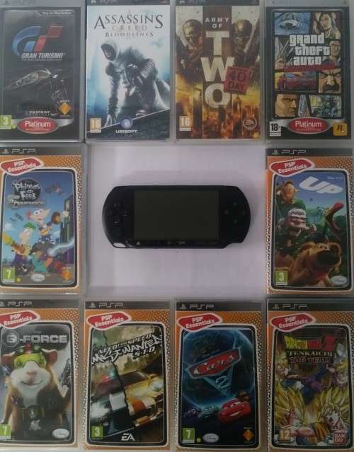 PSP Bundle Plus 10 Games!