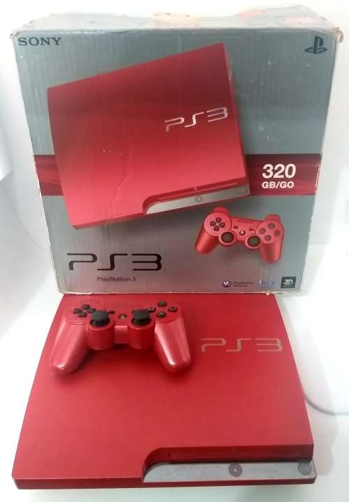 PlayStation 3 Slim 320GB Scarlet Red Edition