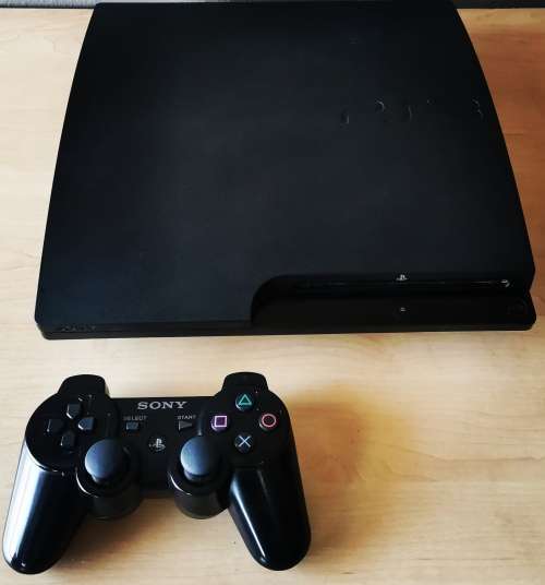 PlayStation 3 Slim 320GB and 1 Controller