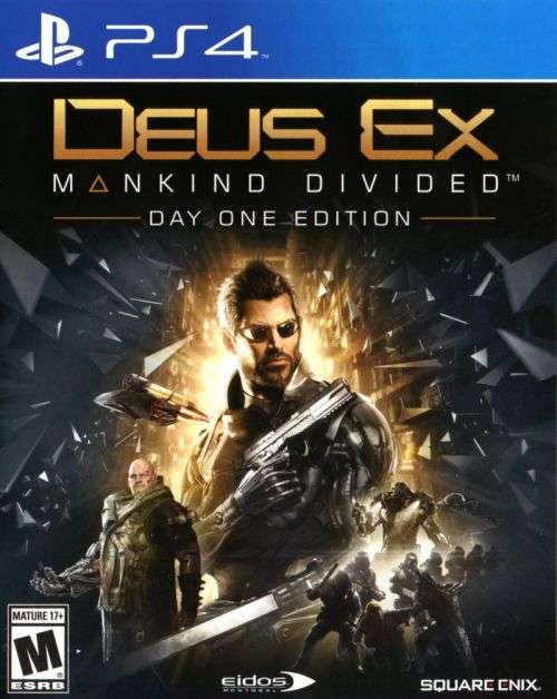 Deus Ex: Mankind Divided Day One Edition (PS4)
