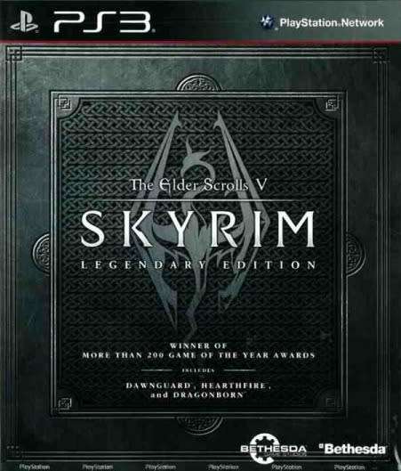The Elder Scrolls  V Skyrim Legendary Edition (PS3)