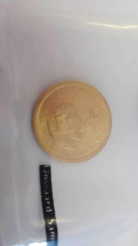 1965 GOLD R1 REPUBLIC OF SOUTH AFRICA COIN