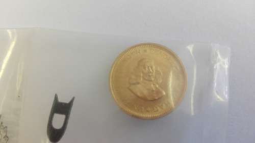 1965 GOLD R1 REPUBLIC OF SOUTH AFRICA COIN