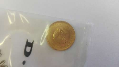 1965 GOLD R1 REPUBLIC OF SOUTH AFRICA COIN