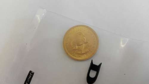 1965 GOLD R1 REPUBLIC OF SOUTH AFRICA COIN