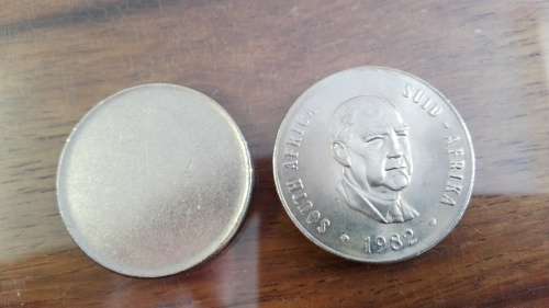 BLANK STRIKE 50 CENT AND A 50 CENT 1982