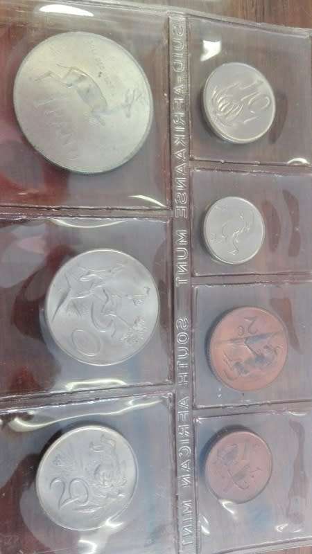 2 X 1968 SOUTH AFRICAN MINT PROOF SETS!!! BID PER SET!!