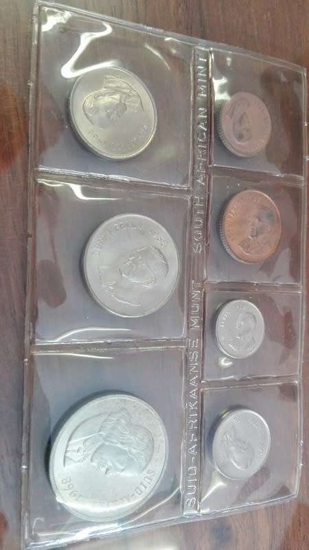 2 X 1968 SOUTH AFRICAN MINT PROOF SETS!!! BID PER SET!!