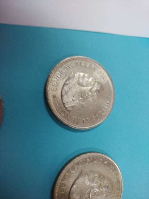 LOT #2 FOUR 1964 SOUTH AFRICAN 50 CENTS COINS