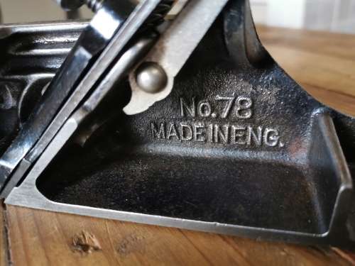 Stanley no 78 Rebate plane made in England