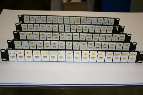 16 Port Patch Panel 1U