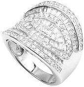 **R1450** Stunning SOLID Sterling Silver CZ Unique Designer Inspired