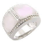 **R985**Beautiful solid sterling silver GENUINE Rose Quartz Ring