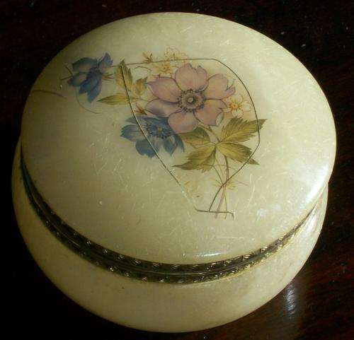 HINGED DRESSING TABLE TRINKET BOX AND LID - R1 START