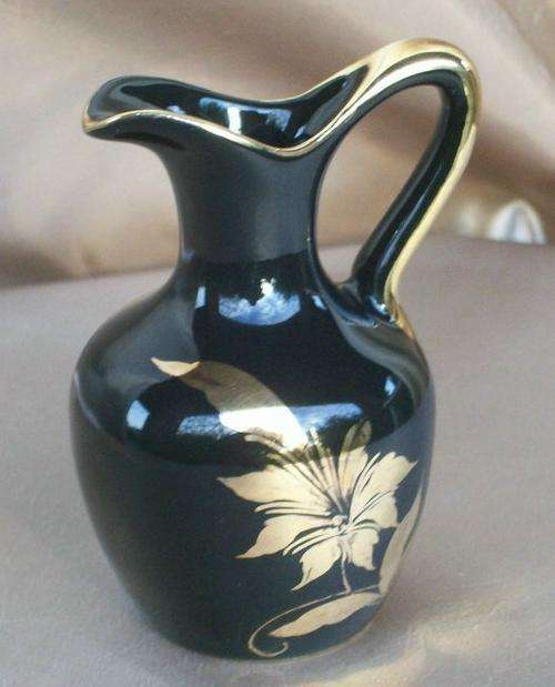 CRESCENT POTTERIES ROSE WARE SMALL JUG