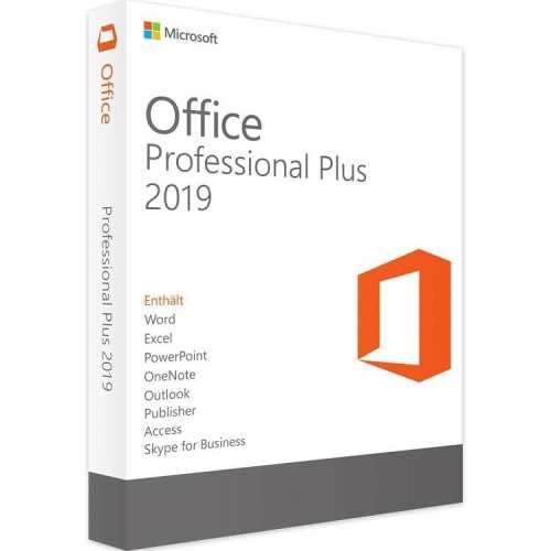 LICENSE KEY - Microsoft Office 2019 Pro Plus Professional - LIFETIME ACTIVATION