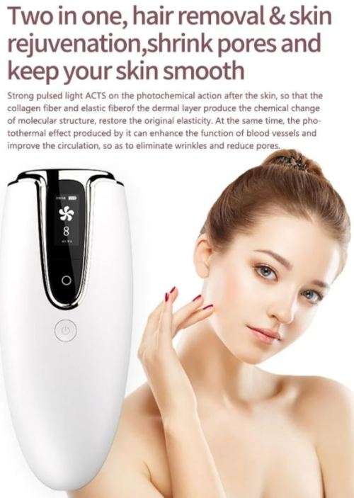 Permanent Painless Shaver Portable Epilator Laser Hair Removal Machine for Home use