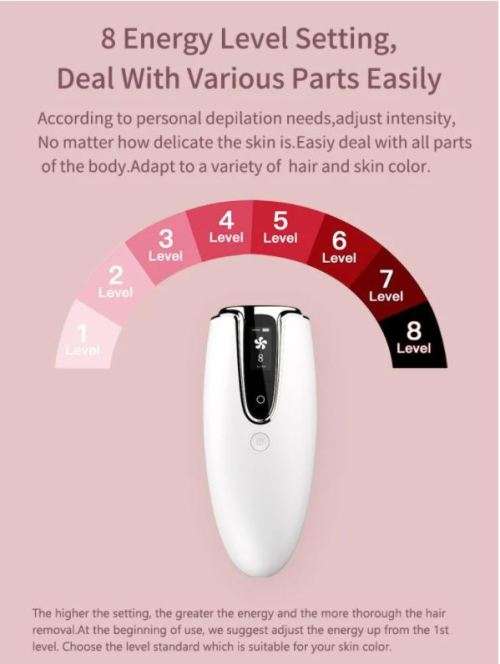 Permanent Painless Shaver Portable Epilator Laser Hair Removal Machine for Home use