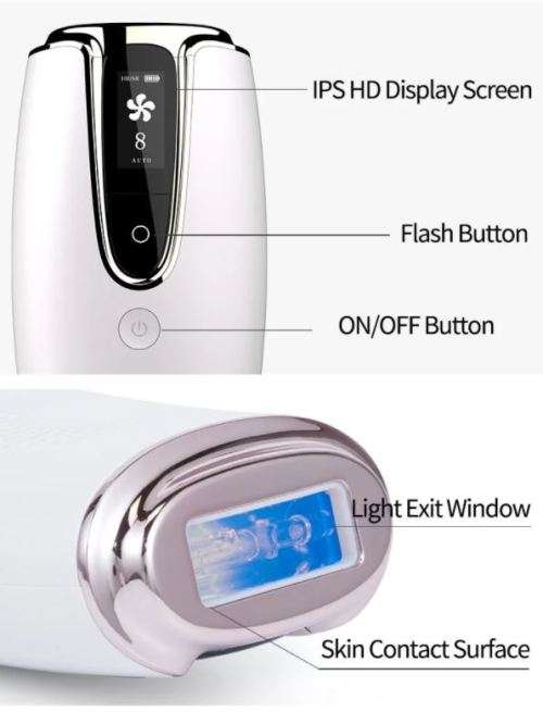 Permanent Painless Shaver Portable Epilator Laser Hair Removal Machine for Home use